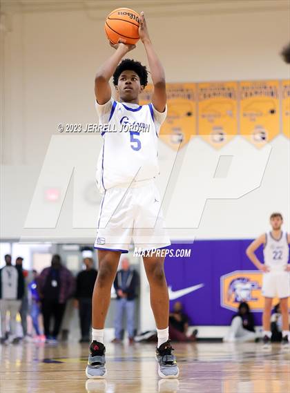 Thumbnail 2 in Southeast Raleigh vs Garner (Greater Neuse River 4A Conference Tournament) photogallery.