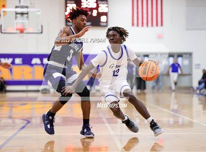 Thumbnail 2 in Southeast Raleigh vs Garner (Greater Neuse River 4A Conference Tournament) photogallery.