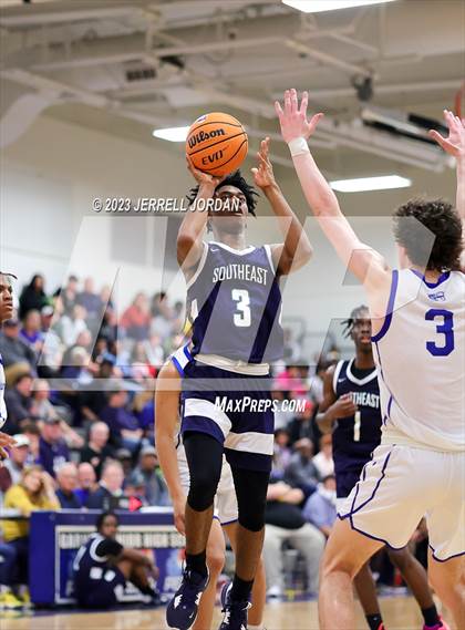 Thumbnail 1 in Southeast Raleigh vs Garner (Greater Neuse River 4A Conference Tournament) photogallery.