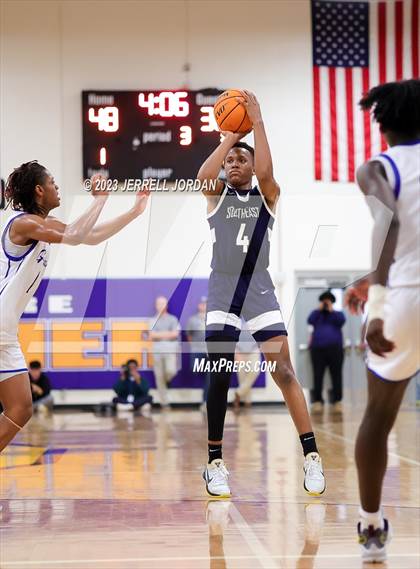Thumbnail 1 in Southeast Raleigh vs Garner (Greater Neuse River 4A Conference Tournament) photogallery.