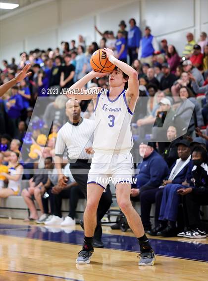 Thumbnail 1 in Southeast Raleigh vs Garner (Greater Neuse River 4A Conference Tournament) photogallery.