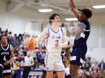 Thumbnail 3 in Southeast Raleigh vs Garner (Greater Neuse River 4A Conference Tournament) photogallery.