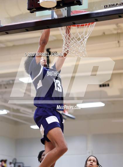 Thumbnail 2 in Southeast Raleigh vs Garner (Greater Neuse River 4A Conference Tournament) photogallery.