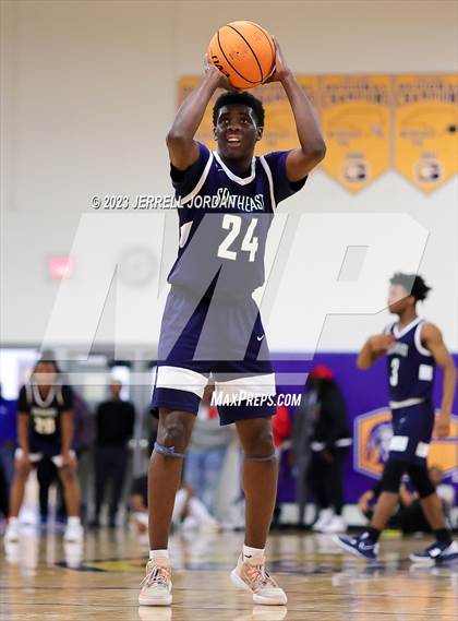 Thumbnail 2 in Southeast Raleigh vs Garner (Greater Neuse River 4A Conference Tournament) photogallery.