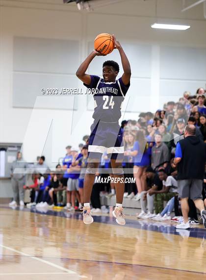 Thumbnail 3 in Southeast Raleigh vs Garner (Greater Neuse River 4A Conference Tournament) photogallery.