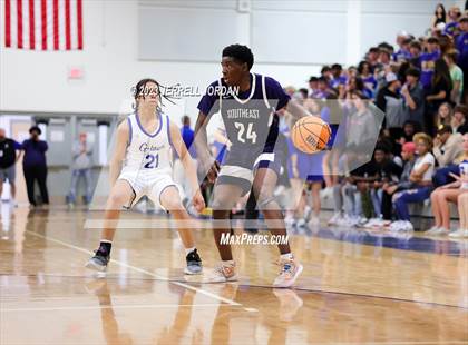 Thumbnail 2 in Southeast Raleigh vs Garner (Greater Neuse River 4A Conference Tournament) photogallery.
