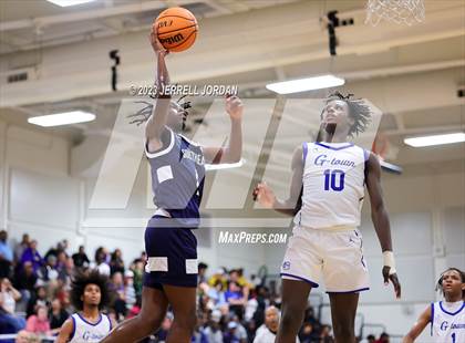 Thumbnail 3 in Southeast Raleigh vs Garner (Greater Neuse River 4A Conference Tournament) photogallery.