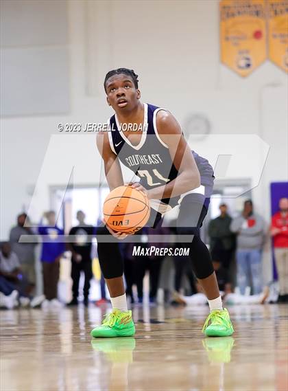Thumbnail 1 in Southeast Raleigh vs Garner (Greater Neuse River 4A Conference Tournament) photogallery.