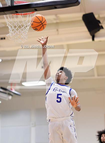 Thumbnail 3 in Southeast Raleigh vs Garner (Greater Neuse River 4A Conference Tournament) photogallery.