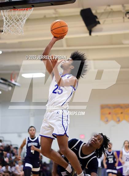 Thumbnail 2 in Southeast Raleigh vs Garner (Greater Neuse River 4A Conference Tournament) photogallery.