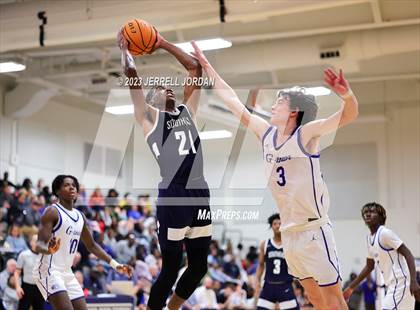 Thumbnail 2 in Southeast Raleigh vs Garner (Greater Neuse River 4A Conference Tournament) photogallery.