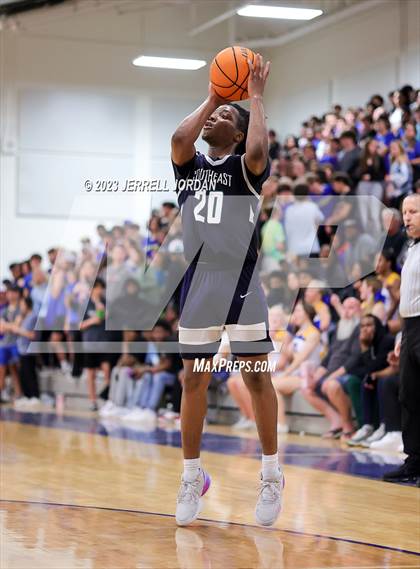 Thumbnail 1 in Southeast Raleigh vs Garner (Greater Neuse River 4A Conference Tournament) photogallery.