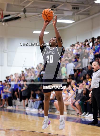 Thumbnail 3 in Southeast Raleigh vs Garner (Greater Neuse River 4A Conference Tournament) photogallery.