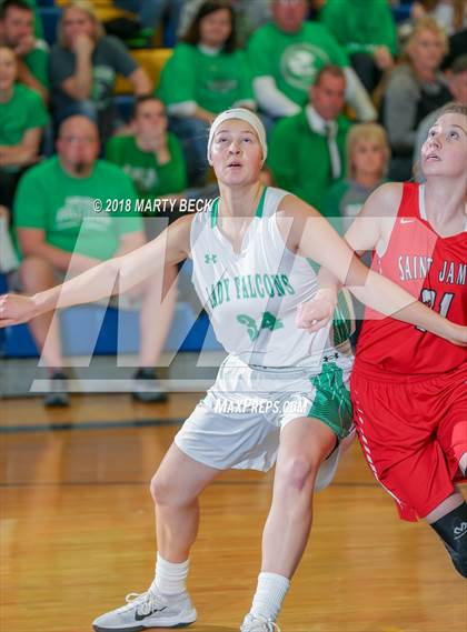 Thumbnail 1 in Blair Oaks vs St. James photogallery.