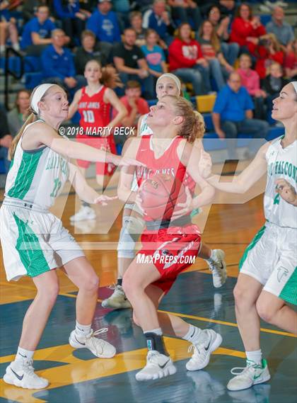 Thumbnail 1 in Blair Oaks vs St. James photogallery.