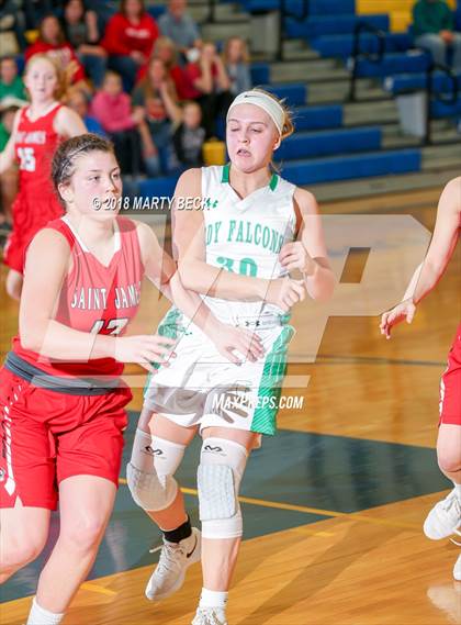 Thumbnail 3 in Blair Oaks vs St. James photogallery.