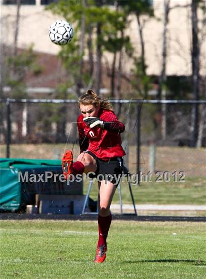 Thumbnail 1 in Cedar Ridge vs Klein Oak (TWHS Lady Highlander Invitational) photogallery.