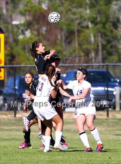 Thumbnail 3 in Cedar Ridge vs Klein Oak (TWHS Lady Highlander Invitational) photogallery.