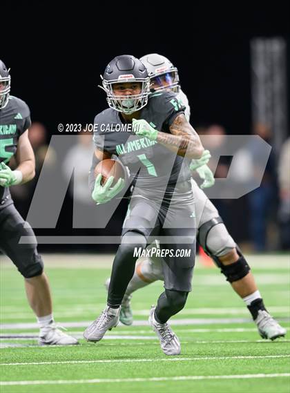 Thumbnail 3 in 2023 All American Bowl photogallery.