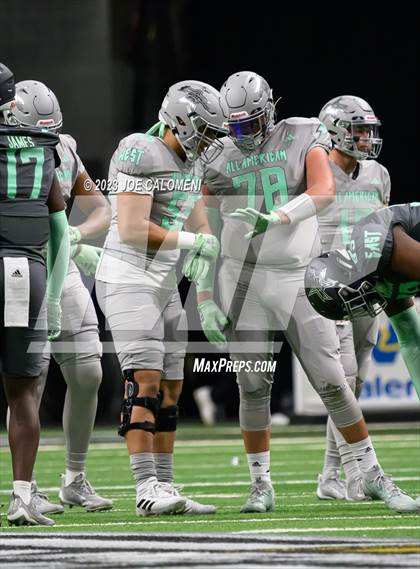 Thumbnail 2 in 2023 All American Bowl photogallery.