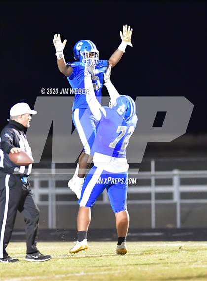 Thumbnail 2 in Iona @ Checotah (OSSAA 3A Round 1 Playoff)  photogallery.