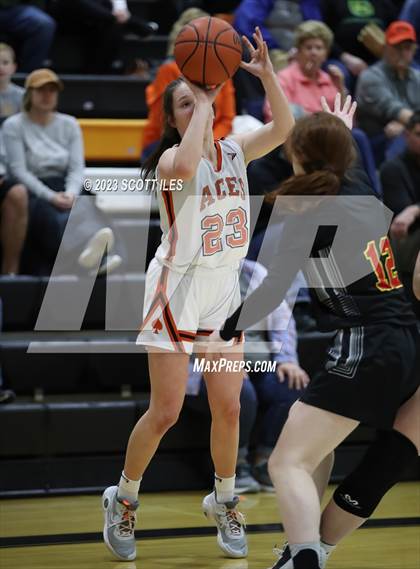 Thumbnail 2 in Columbus School for Girls vs Amanda-Clearcreek (OHSAA D3 Sectional) photogallery.