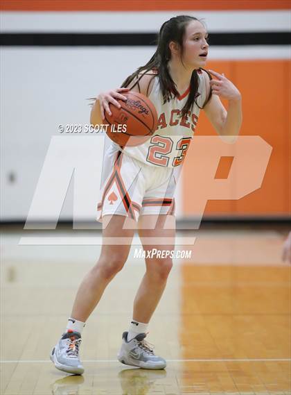 Thumbnail 3 in Columbus School for Girls vs Amanda-Clearcreek (OHSAA D3 Sectional) photogallery.