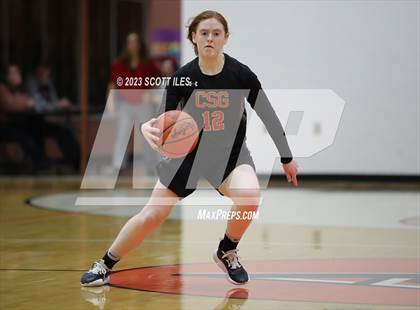 Thumbnail 2 in Columbus School for Girls vs Amanda-Clearcreek (OHSAA D3 Sectional) photogallery.