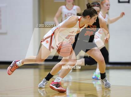Thumbnail 2 in Columbus School for Girls vs Amanda-Clearcreek (OHSAA D3 Sectional) photogallery.