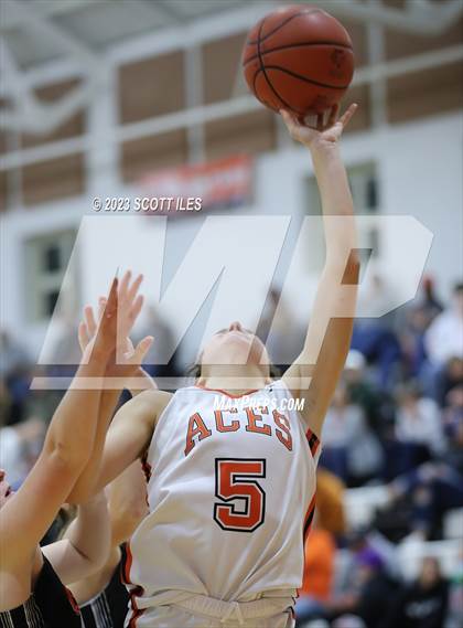 Thumbnail 3 in Columbus School for Girls vs Amanda-Clearcreek (OHSAA D3 Sectional) photogallery.