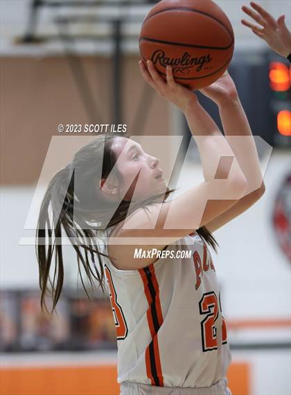 Thumbnail 2 in Columbus School for Girls vs Amanda-Clearcreek (OHSAA D3 Sectional) photogallery.