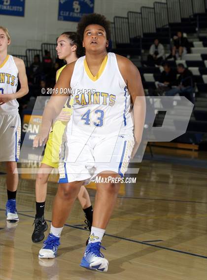 Thumbnail 2 in Don Lugo vs. San Dimas (Shereise Edmonds Memorial Tournament) photogallery.