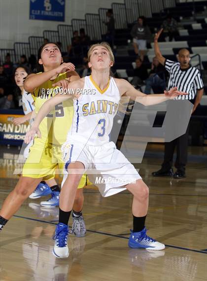 Thumbnail 2 in Don Lugo vs. San Dimas (Shereise Edmonds Memorial Tournament) photogallery.