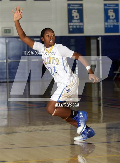 Thumbnail 1 in Don Lugo vs. San Dimas (Shereise Edmonds Memorial Tournament) photogallery.