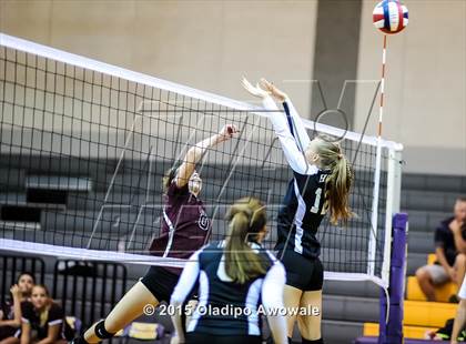 Thumbnail 3 in Sherman vs Howe (Farmersville Volleyball Tournament) photogallery.