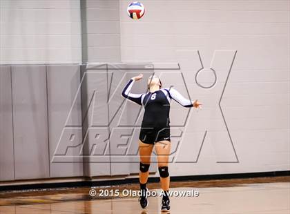 Thumbnail 2 in Sherman vs Howe (Farmersville Volleyball Tournament) photogallery.
