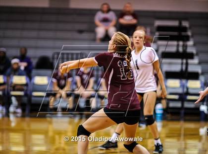 Thumbnail 1 in Sherman vs Howe (Farmersville Volleyball Tournament) photogallery.