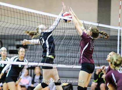 Thumbnail 2 in Sherman vs Howe (Farmersville Volleyball Tournament) photogallery.