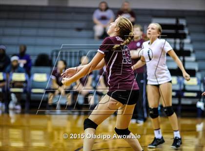 Thumbnail 2 in Sherman vs Howe (Farmersville Volleyball Tournament) photogallery.