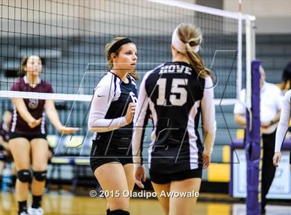 Thumbnail 2 in Sherman vs Howe (Farmersville Volleyball Tournament) photogallery.