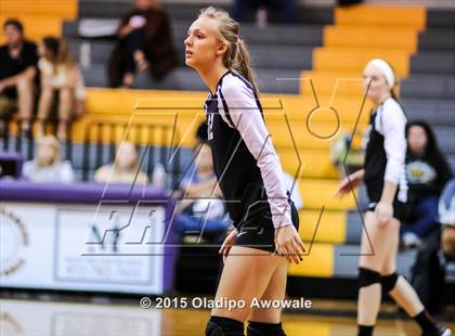 Thumbnail 2 in Sherman vs Howe (Farmersville Volleyball Tournament) photogallery.