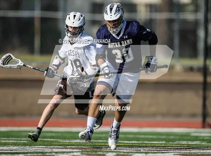 Thumbnail 2 in Crespi vs  Notre Dame (SO) photogallery.