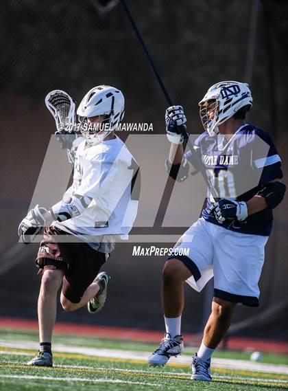 Thumbnail 2 in Crespi vs  Notre Dame (SO) photogallery.