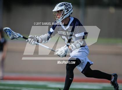 Thumbnail 3 in Crespi vs  Notre Dame (SO) photogallery.