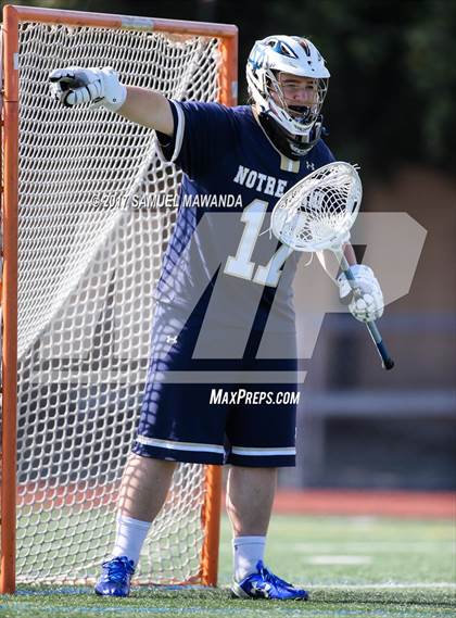 Thumbnail 2 in Crespi vs  Notre Dame (SO) photogallery.