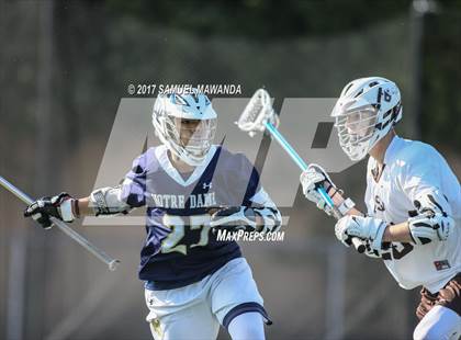 Thumbnail 2 in Crespi vs  Notre Dame (SO) photogallery.