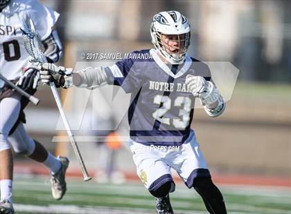 Thumbnail 2 in Crespi vs  Notre Dame (SO) photogallery.