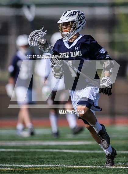 Thumbnail 1 in Crespi vs  Notre Dame (SO) photogallery.