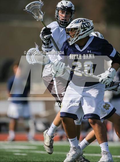 Thumbnail 3 in Crespi vs  Notre Dame (SO) photogallery.