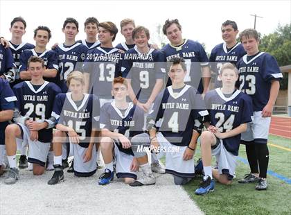 Thumbnail 3 in Crespi vs  Notre Dame (SO) photogallery.